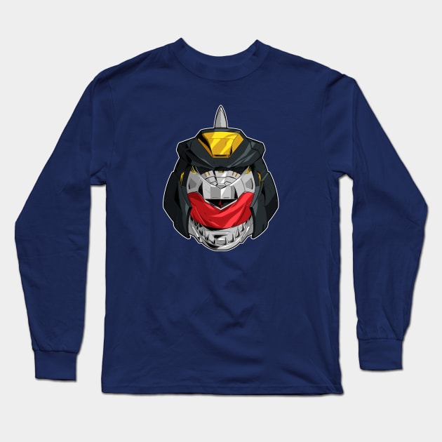 Dragonzord Battle Mode Long Sleeve T-Shirt by BayuBaruna